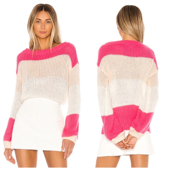 Lovers + Friends Sweaters - Lovers + Friends | Lynn Sweater Rose Pink Size XS
